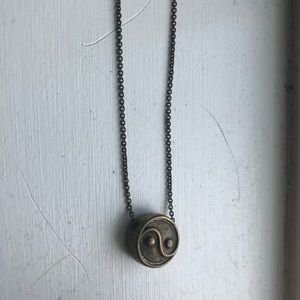 yin + yang necklace
